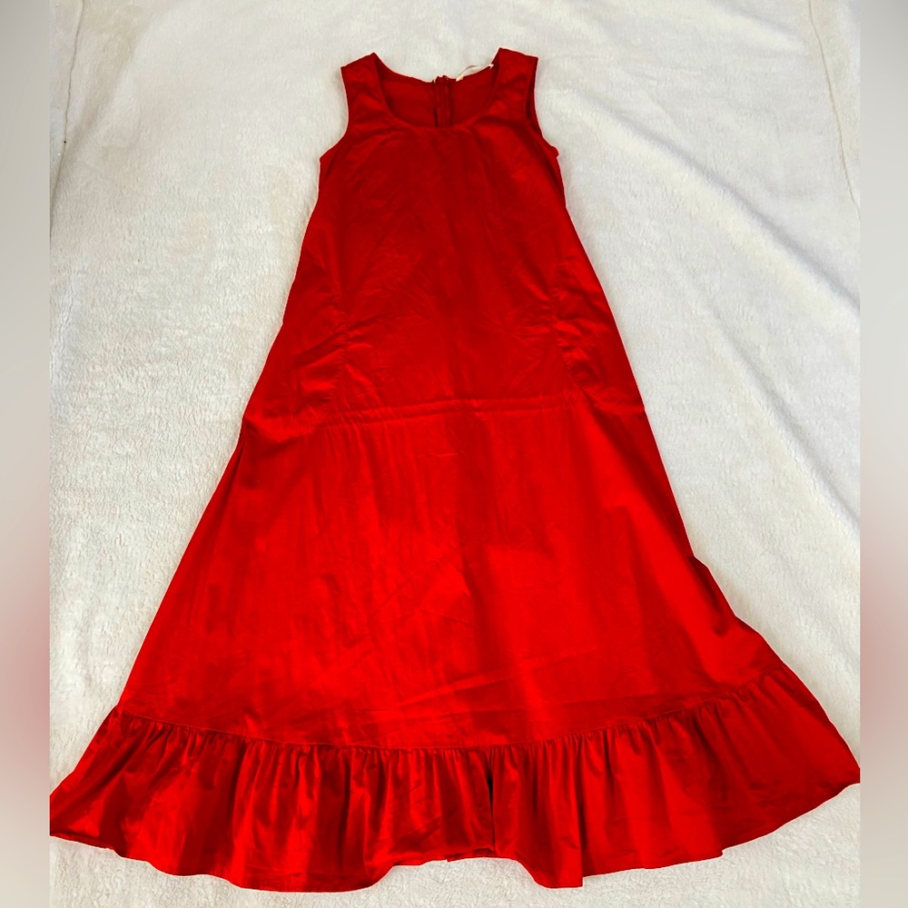 eShakti Vibrant Red Dress
